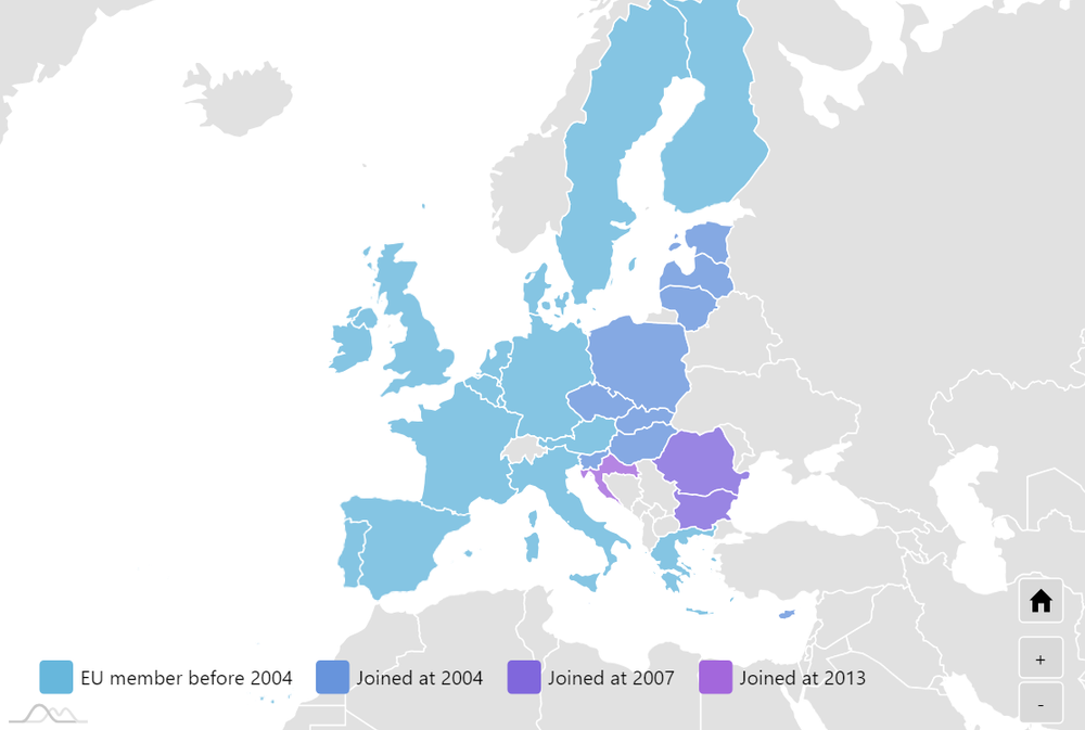 Interactive map