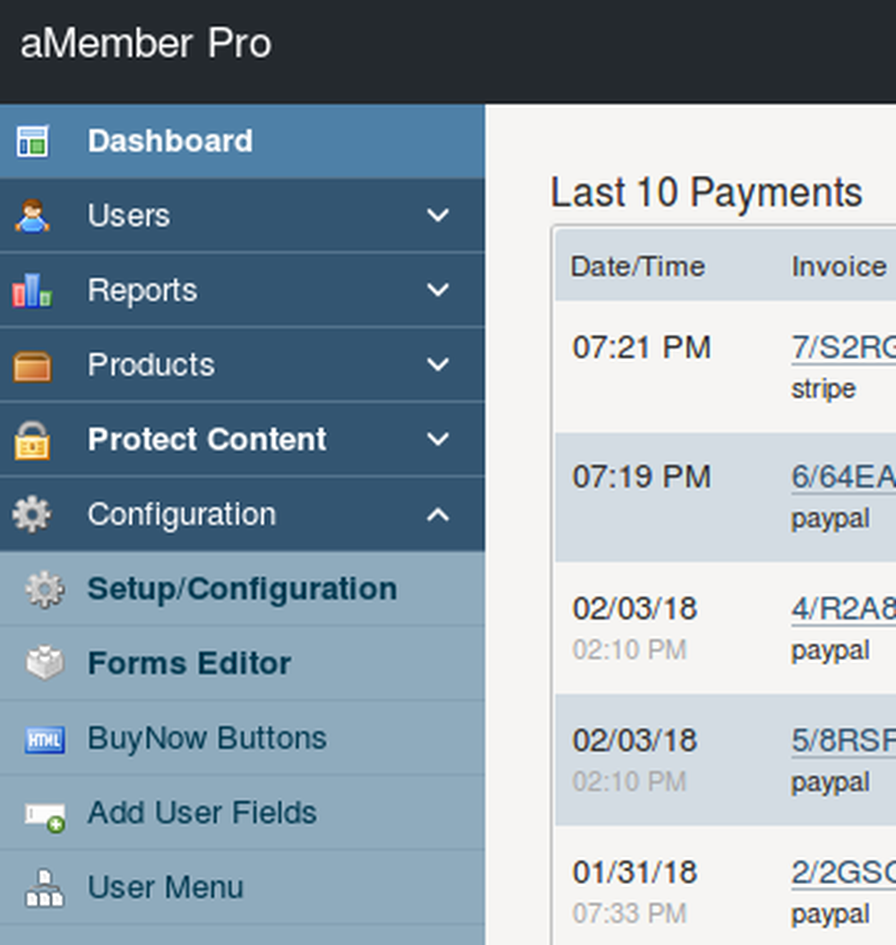 aMember Pro Screenshot 1