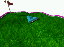 Grass simulation with Alpha Blending