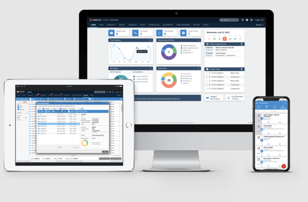 Amicus Cloud Screenshot 1