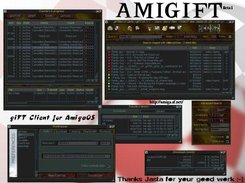 Very first beta of AMIGIFT (version 0.1, from 2003)