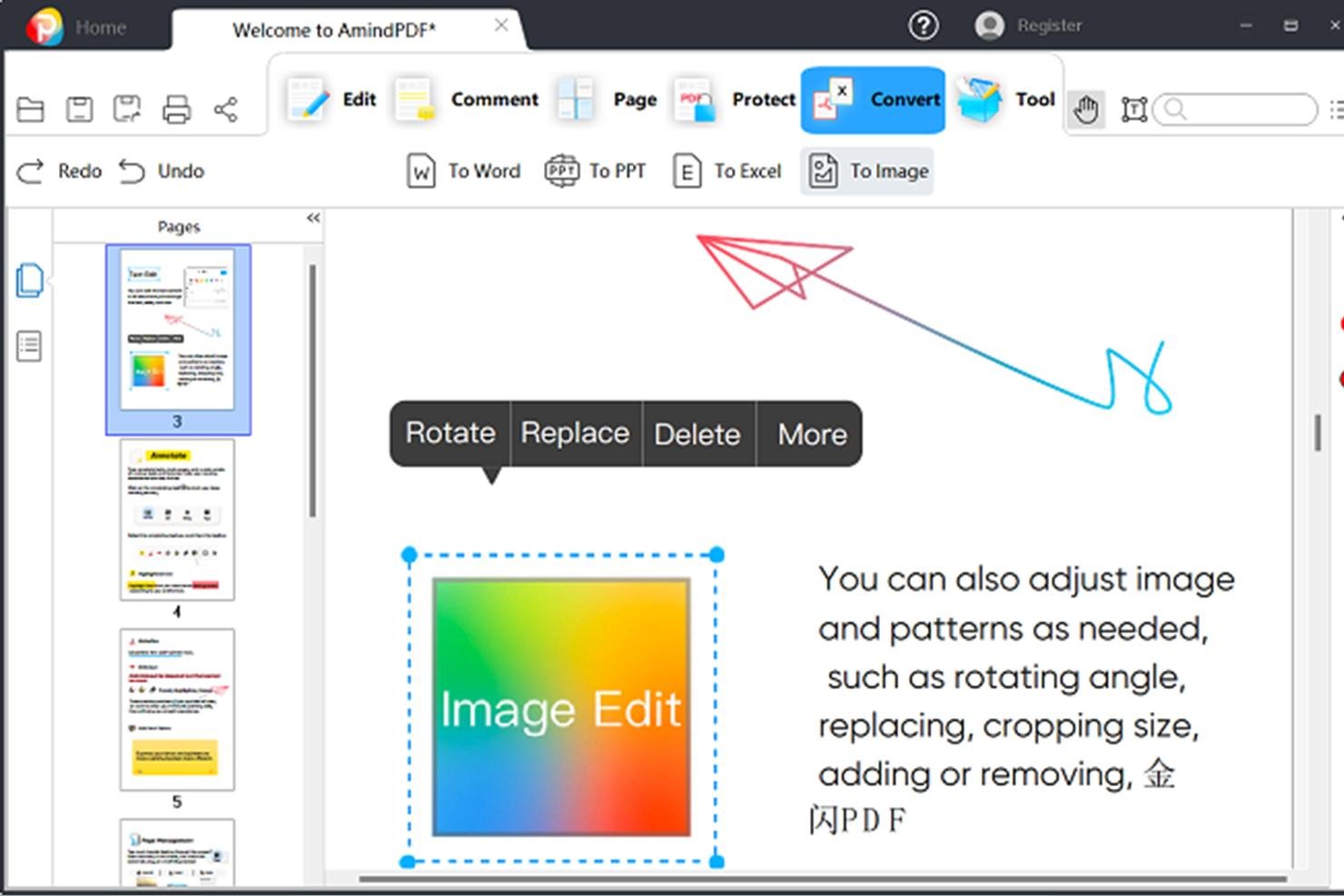 AmindPDF Screenshot 1