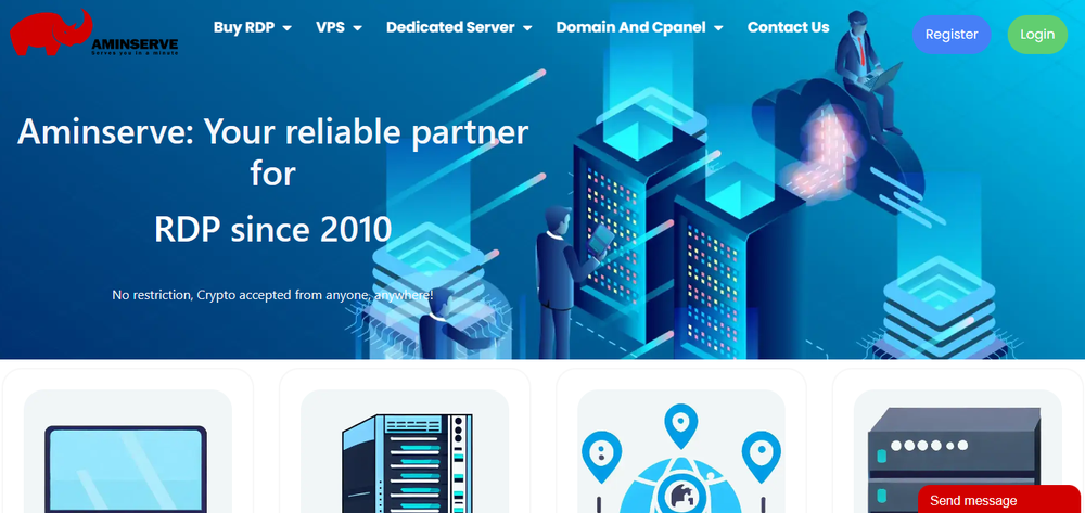 Aminserve Screenshot 1