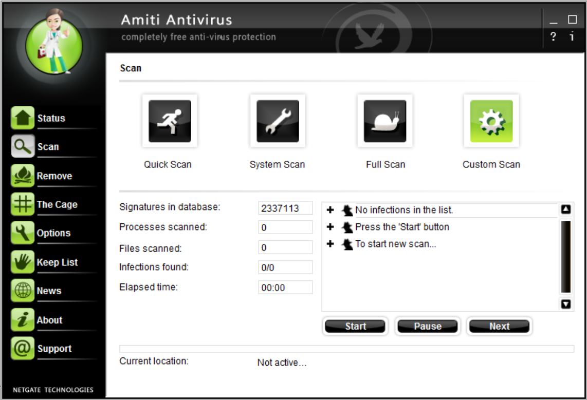 Amiti Free Antivirus download | SourceForge.net