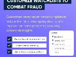 Customize Watchlists to Combat Fraud