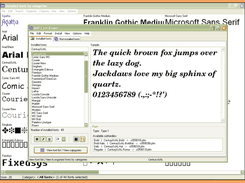 AMP Font Viewer Screenshot 1