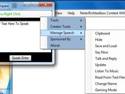 Manage Speech