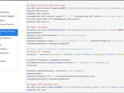 An example of R code via webpage