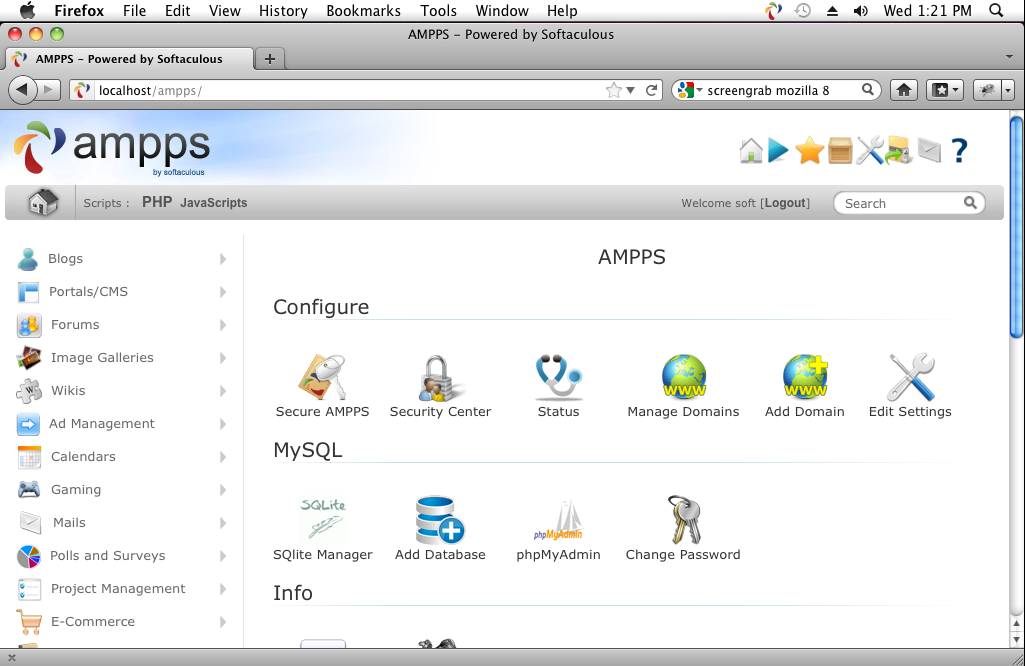 using ampps on windows and mac