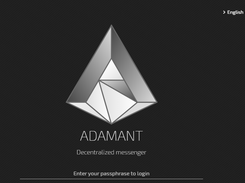 ADAMANT Messenger Progressive Web App Screenshot 1