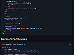 amqplib Screenshot 1