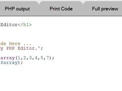 AMSy PHP Editor Screenshot 2