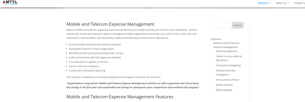 Amtel TEM Solution Screenshot 1