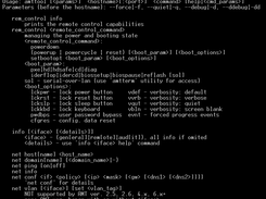 Commands: rem_control, info, net. Detailed help