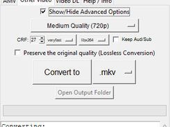 AMV-Converter Screenshot 3