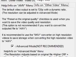 AMV-Converter Screenshot 6