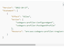 Amazon CodeGuru Profiler Python Agent Screenshot 1