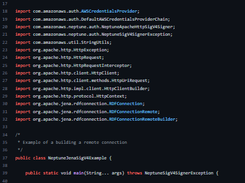 Amazon Neptune Sparql Java Sigv4 Screenshot 1