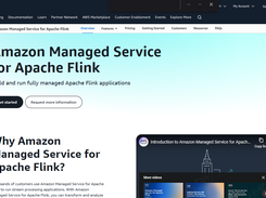 Amazon Managed Service for Apache Flink Screenshot 1