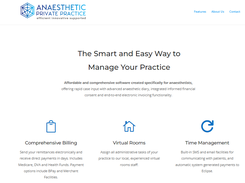 Anaesthetic Private Practice Screenshot 1