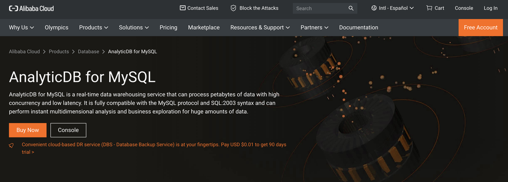 AnalyticDB Screenshot 1