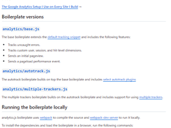 analytics.js boilerplate Screenshot 1