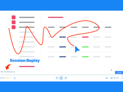 Session Replay: Get access to real user journey video, with automatic Friction Scores that detect where to focus first.