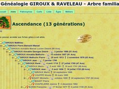 AncestroWeb Screenshot 2