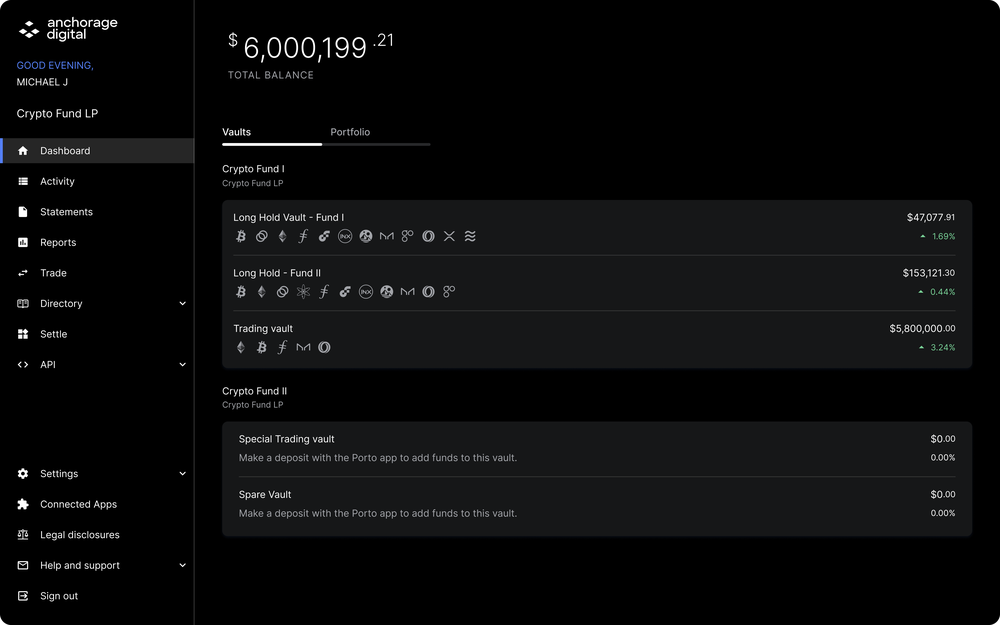 Home dashboard (desktop)