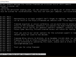 IRC 2.7 connecting to freenode