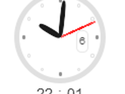 default clock