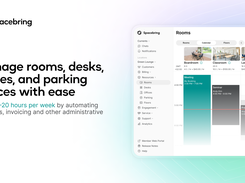 Manage rooms, desks, offices, and parking spaces with ease