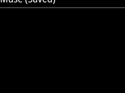 Playlists can be saved and loaded later.