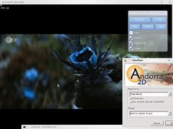Andorra 2D on Linux, playing a video
