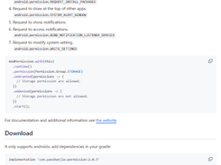 AndPermission Screenshot 1