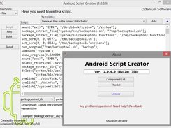 Android Script Creator (OLD\TEST) Screenshot 1