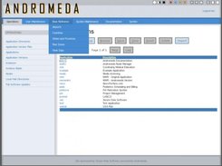 Andromeda's default user interface