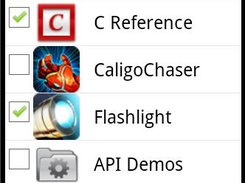 Select Apps to send
