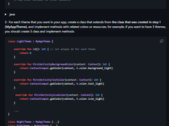 Android Animated Theme Manager Screenshot 2