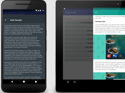 Android Drag Dismiss Activity Screenshot 1