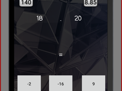 The Math Challenge tests you to see how fast you can answer math questions