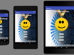 The Math Challenge runs on android phones and tablets
