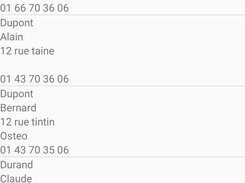 Filtrer un médecin par rapport à une information