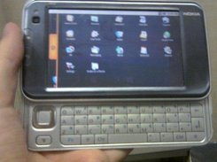 Android launcher on the N810