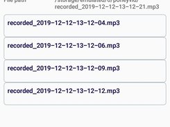 Recording audio mic to MP3