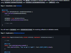 Android Saripaar Screenshot 1