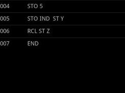 Test programme using indirect and . notation