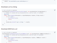 AndroidAsync Screenshot 1