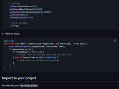 AndroidAudioRecorder Screenshot 2