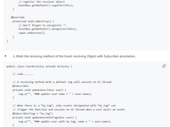 AndroidEventBus Screenshot 1